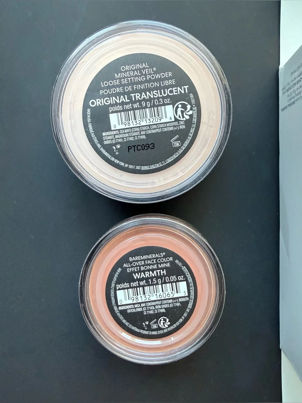 bareMinerals nib includes